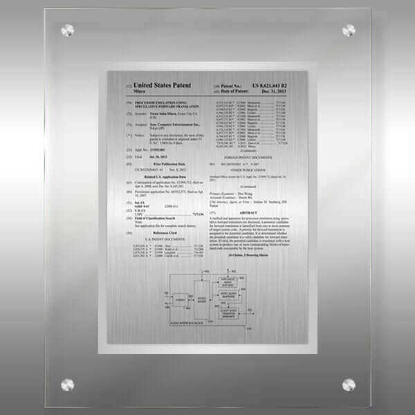 CL1-EZ22 Silver Patent front