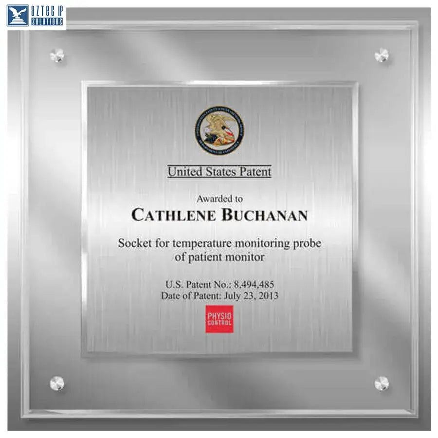 Lucite® patent display