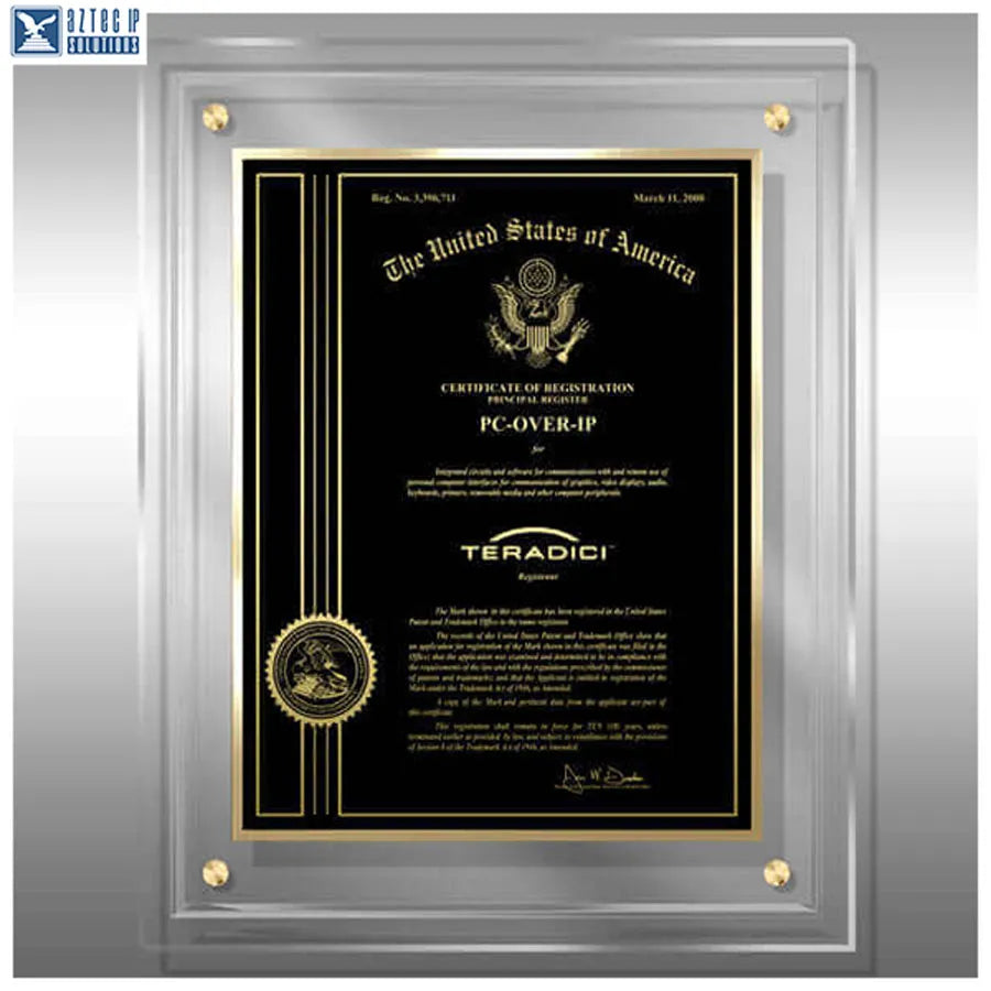 Corporate logo display