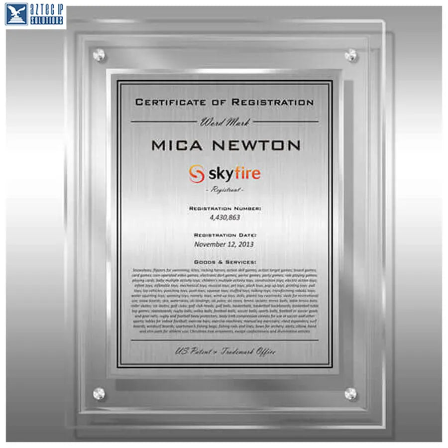 clear lucite trademark