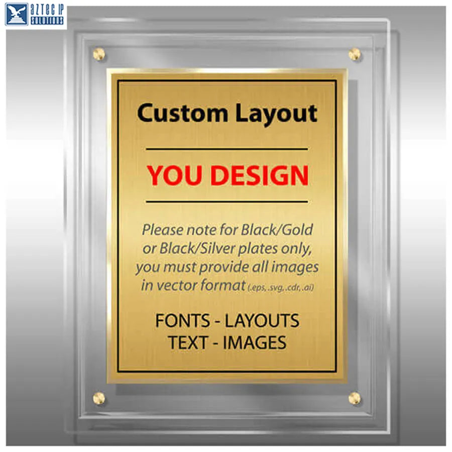 Lucite Trademark displays