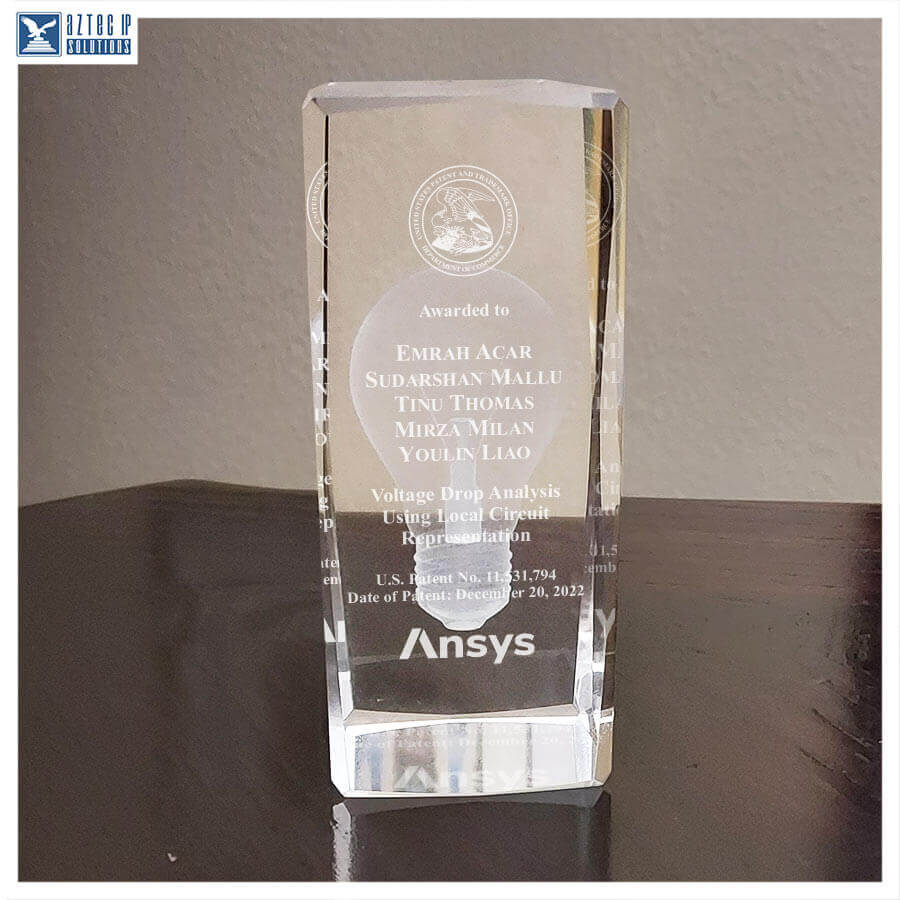 Patent Award - ANSYS