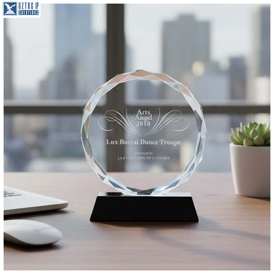Corporate recognition trophy