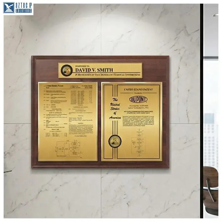 DuPont patent display