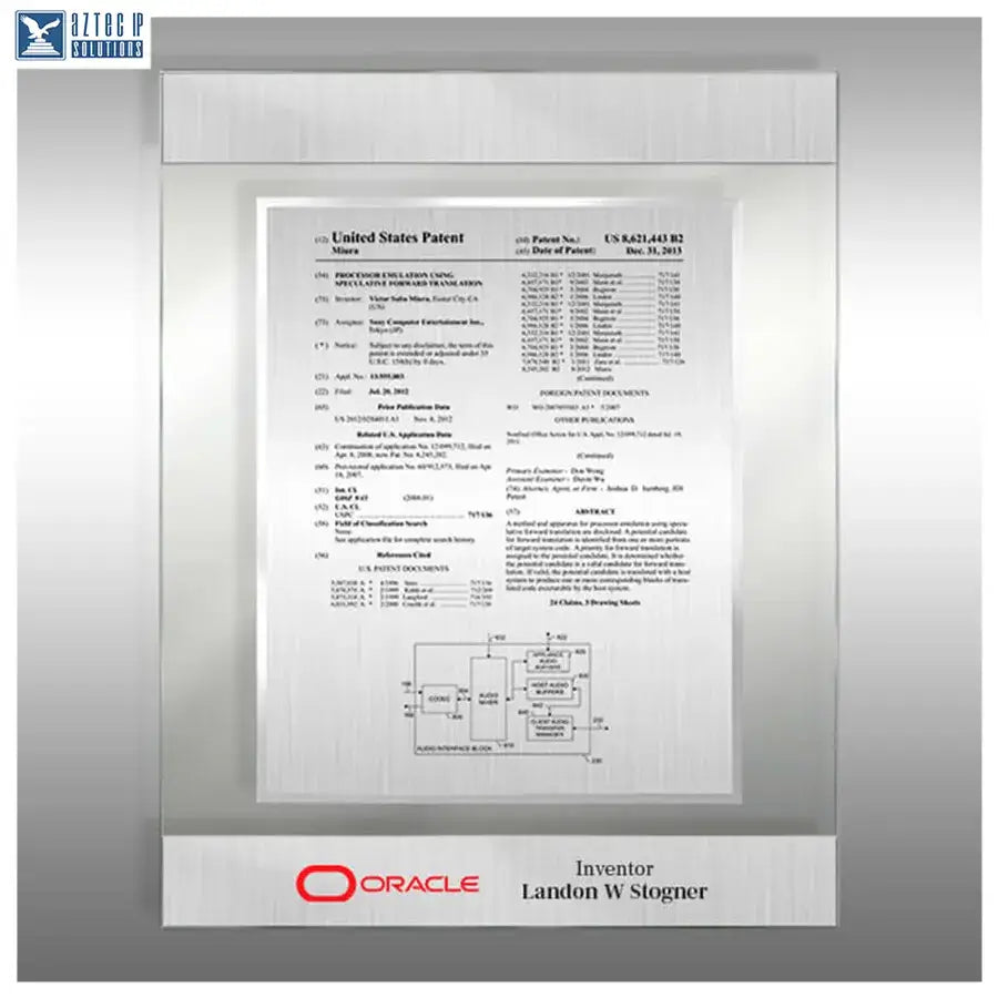 dual band plaque
