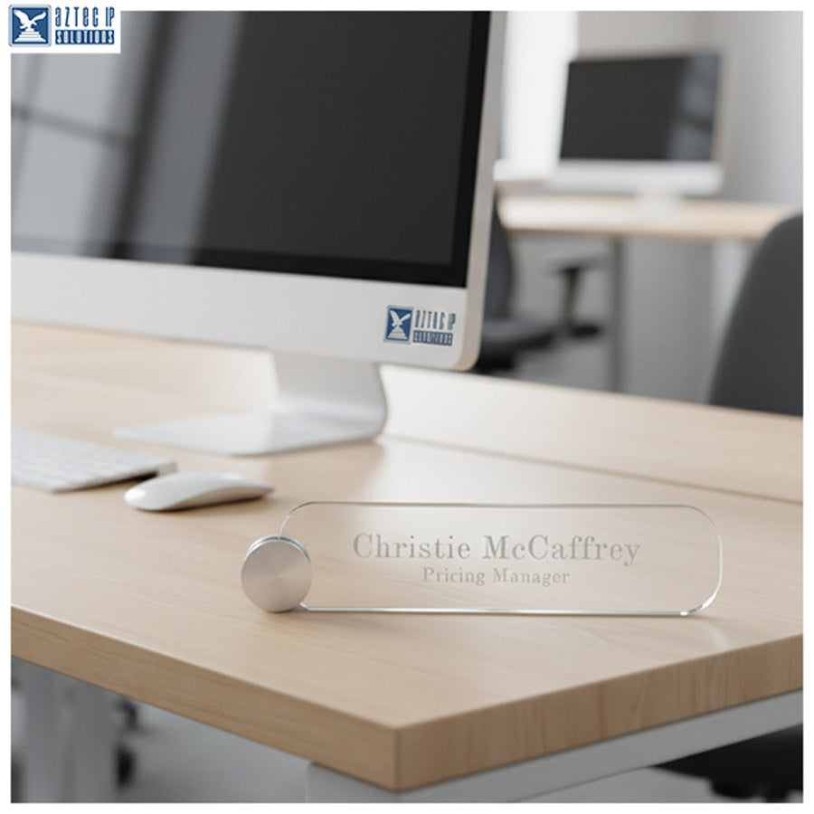 personalized executive desk sign
