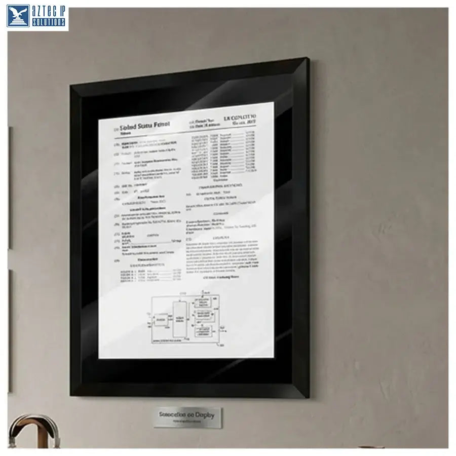 Inventor recognition plaque