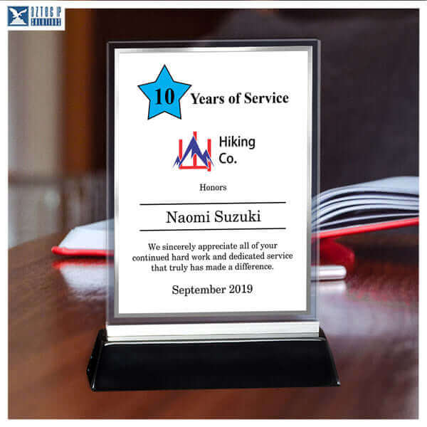 work anniversary award