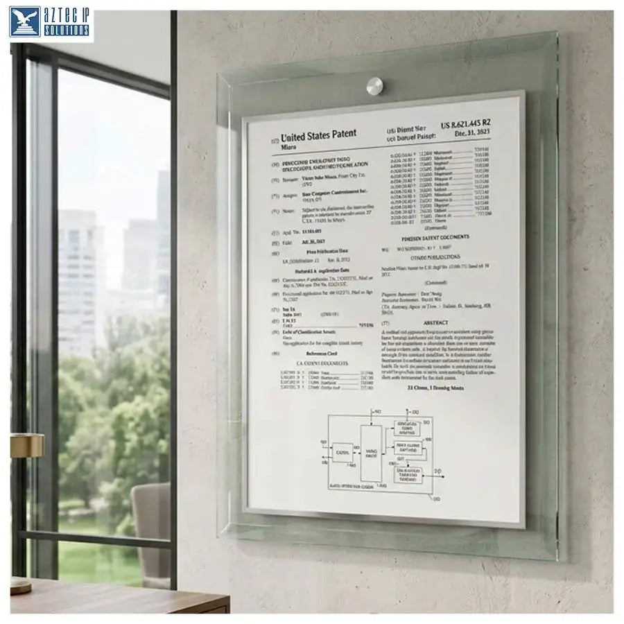 Patent plaque