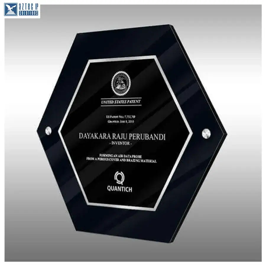 Patent plaque