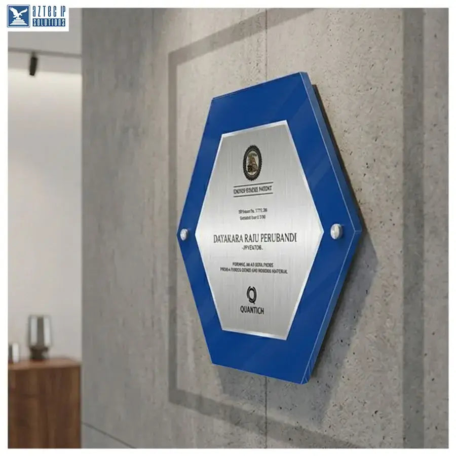 Lucite award