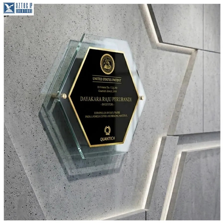 Jade Lucite award