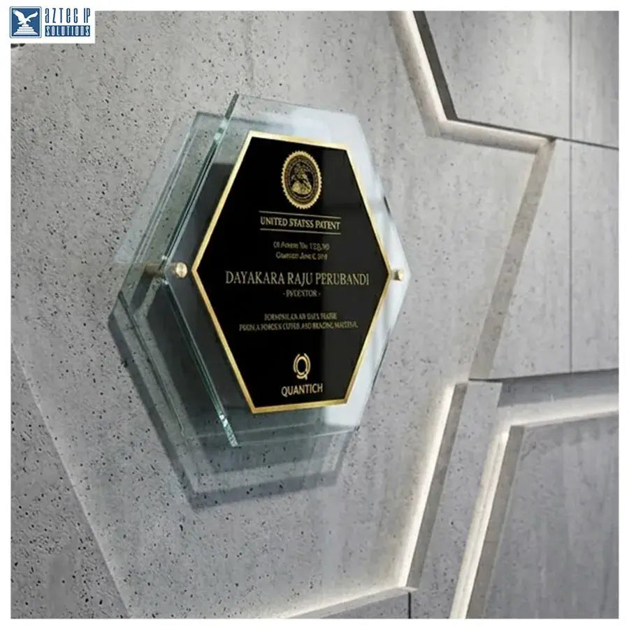Jade Lucite award