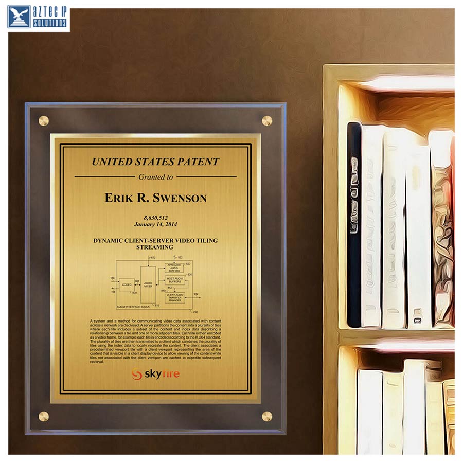 IceBlue Lucite® IB-L1-EZ12 Wall Patent