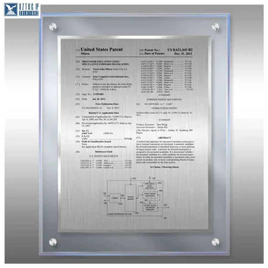 Layout 1 | Patent Front Page - Patent plaque