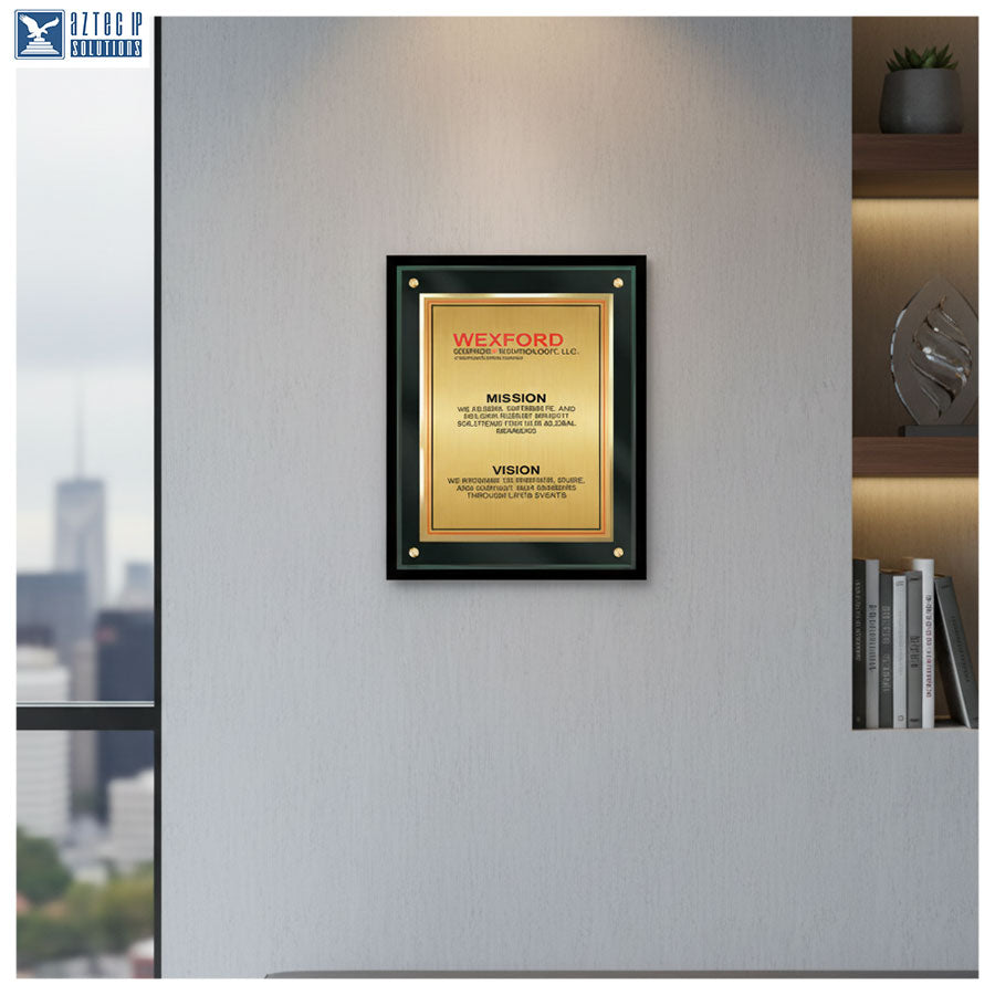 Mission Statement Plaque - TransLucite® JB2-MS15
