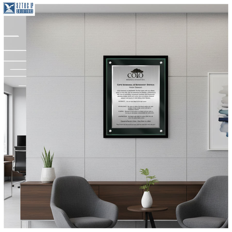 Mission Statement Plaque - TransLucite® JB2-MS15