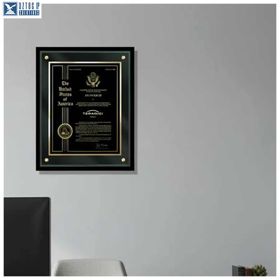 personalized business plaque