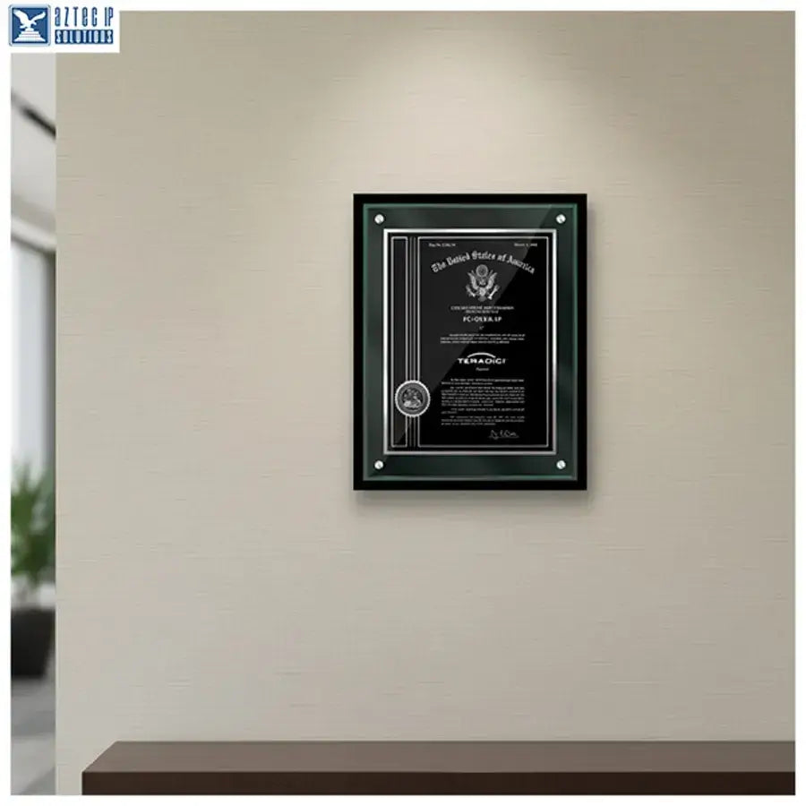 Trademark wall plaque