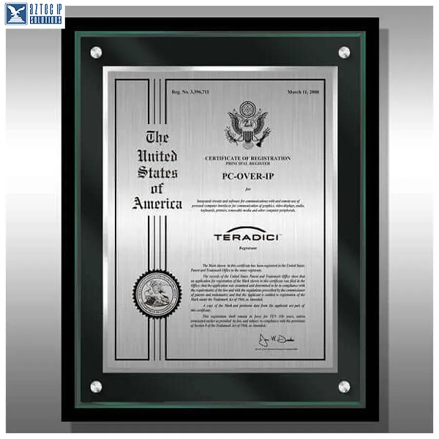 Executive wall display