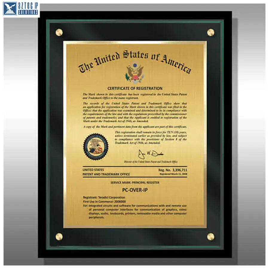 Corporate logo display