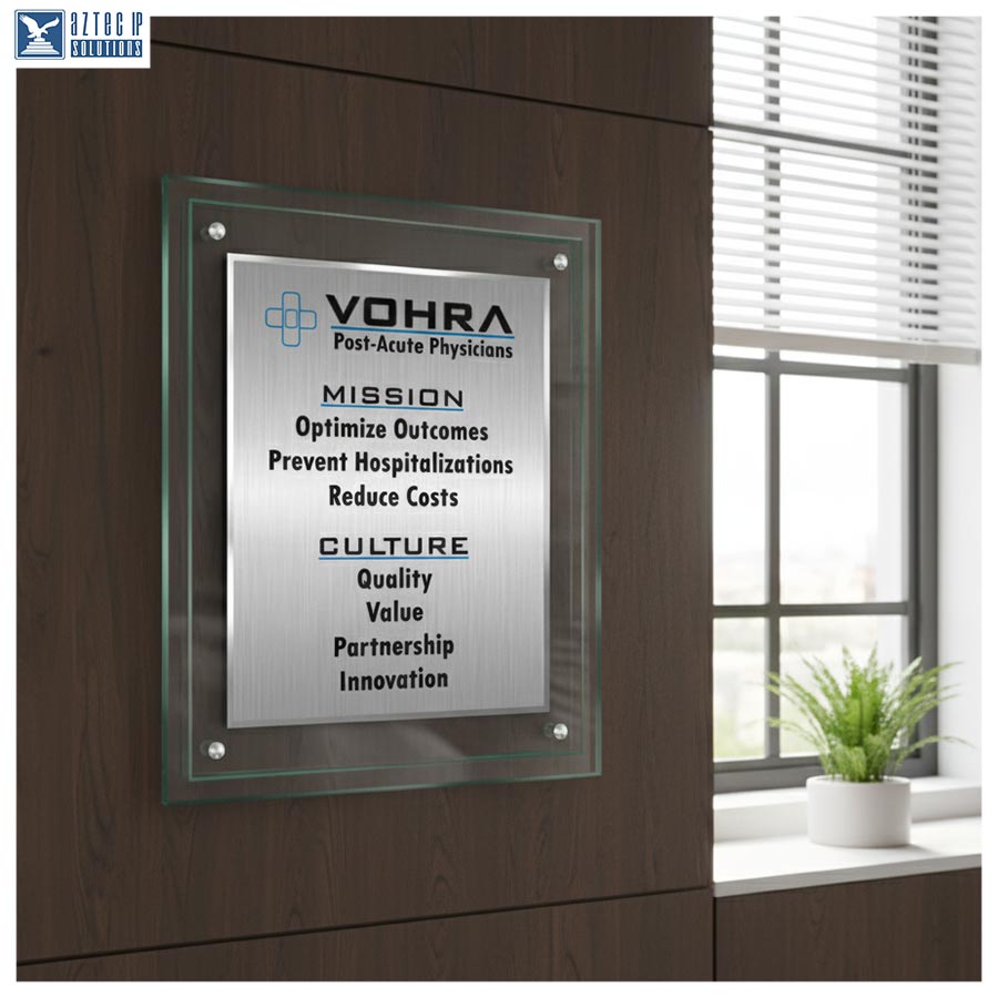 Mission Statement Plaque - TransLucite® JD2-MS15