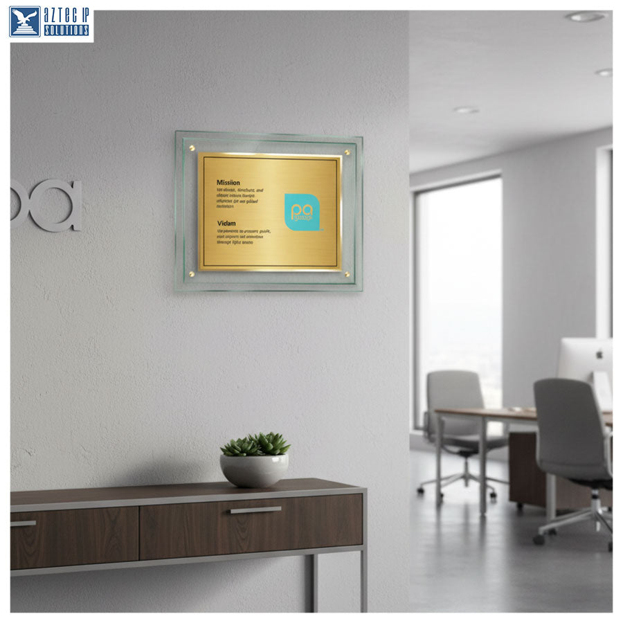 Mission Statement Plaque - TransLucite® JD2-MS15