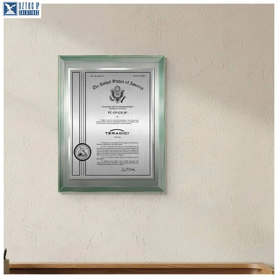 glass trademark holder