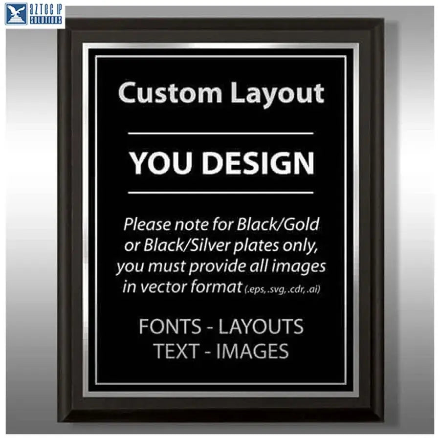 Wood Trademark Plaques