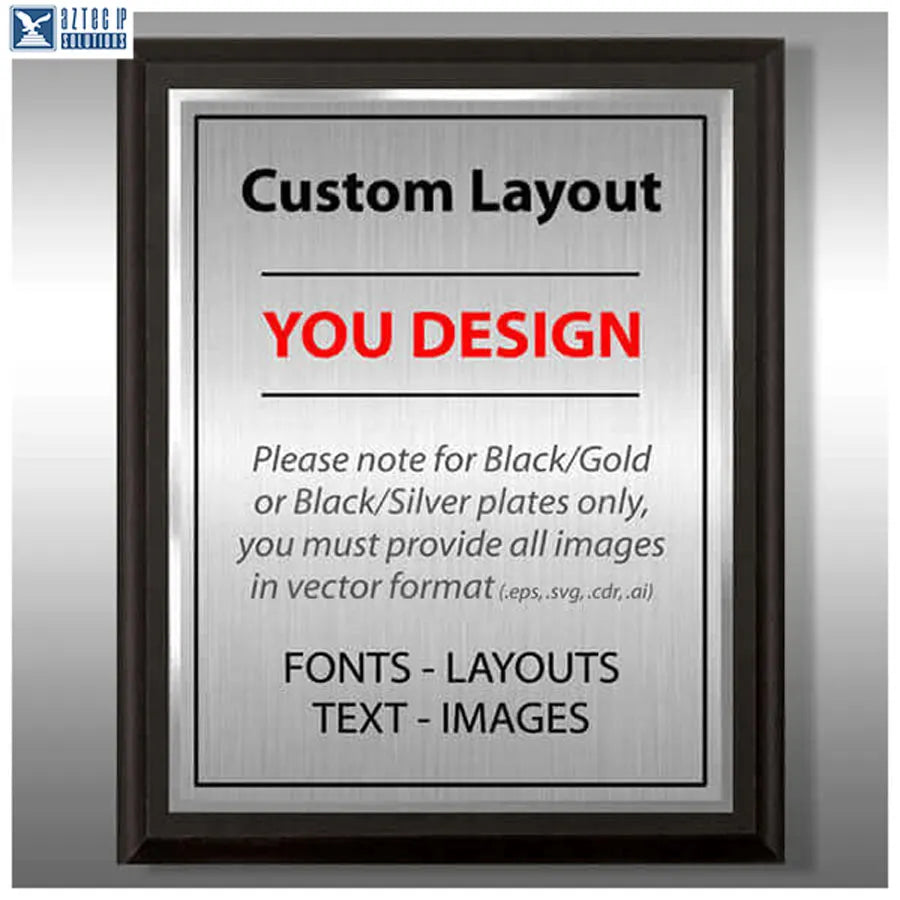 Wood Trademark Plaques