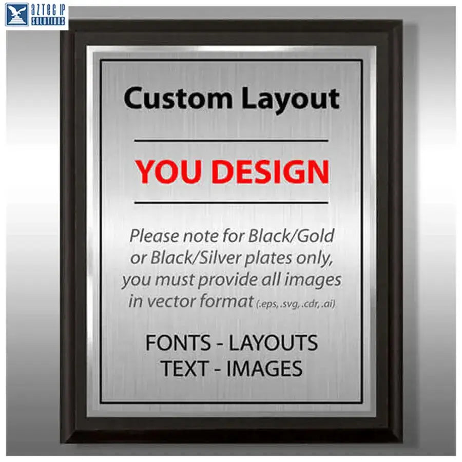 Wood Trademark Plaques