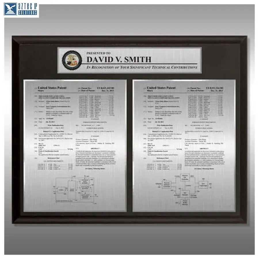 Layout 2 | Patent Certificate - patent plaque