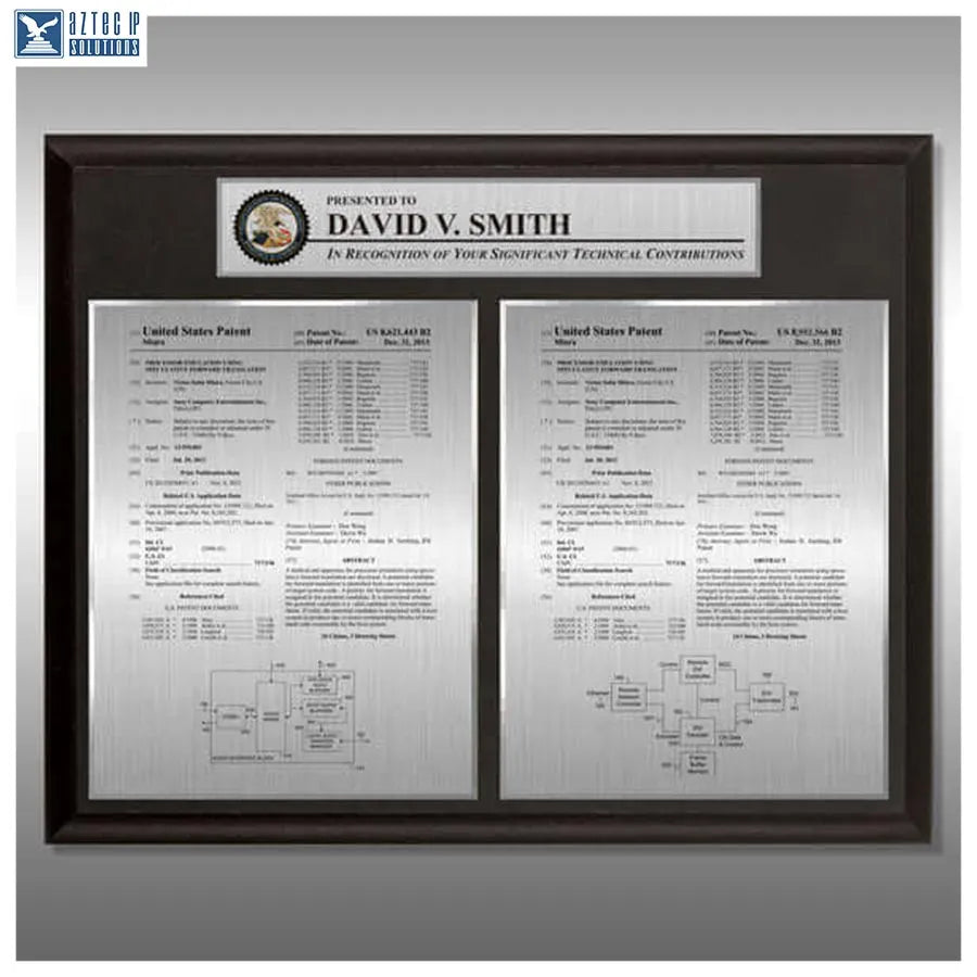 Layout 2 | Patent Certificate - patent plaque