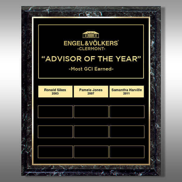 MF-PP-BB12 Vertical Plaque