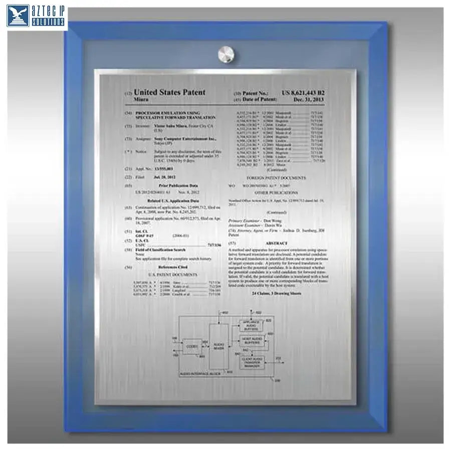 Layout 1 | Patent Front Page - Glass patent display