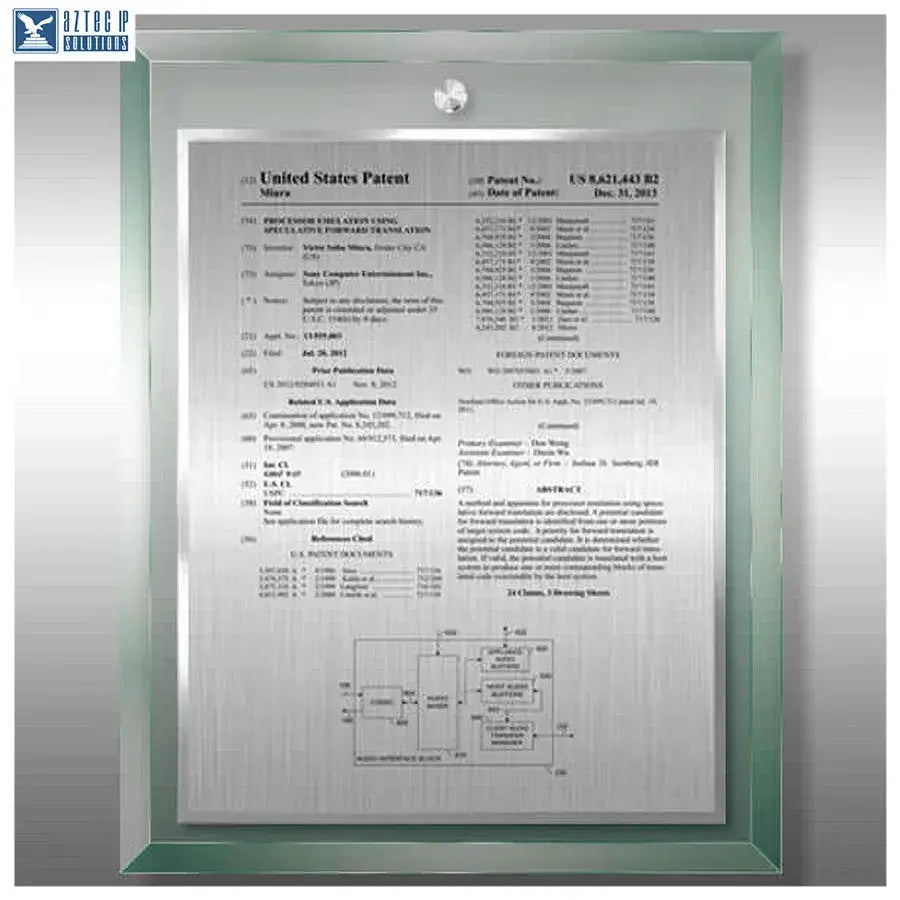 Layout 1 | Patent Front Page - Glass patent display