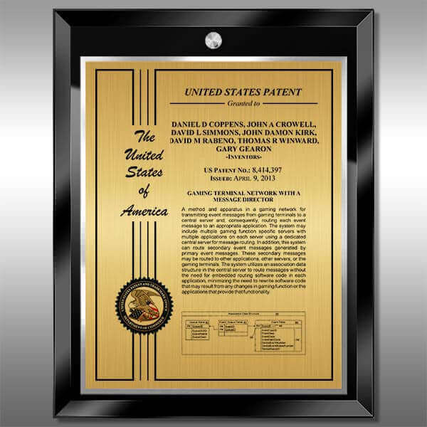 MG-EZ10 Gold-Patent Cerficate