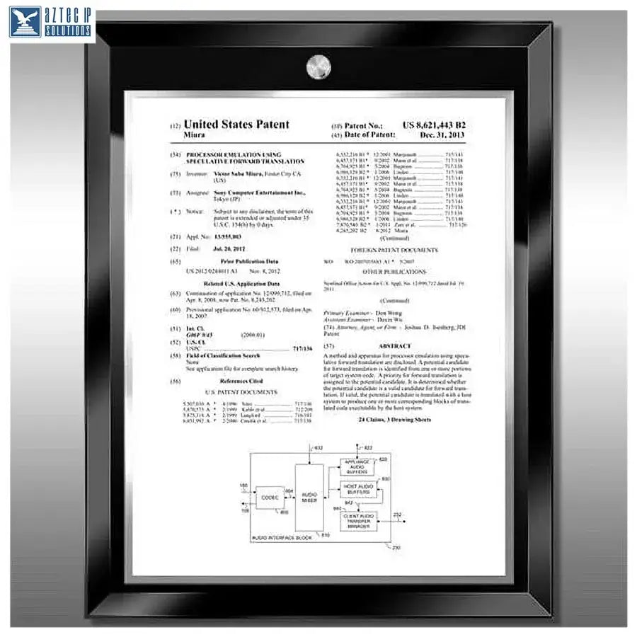 Layout 1 | Patent Front Page - GlassEdge Black plaque