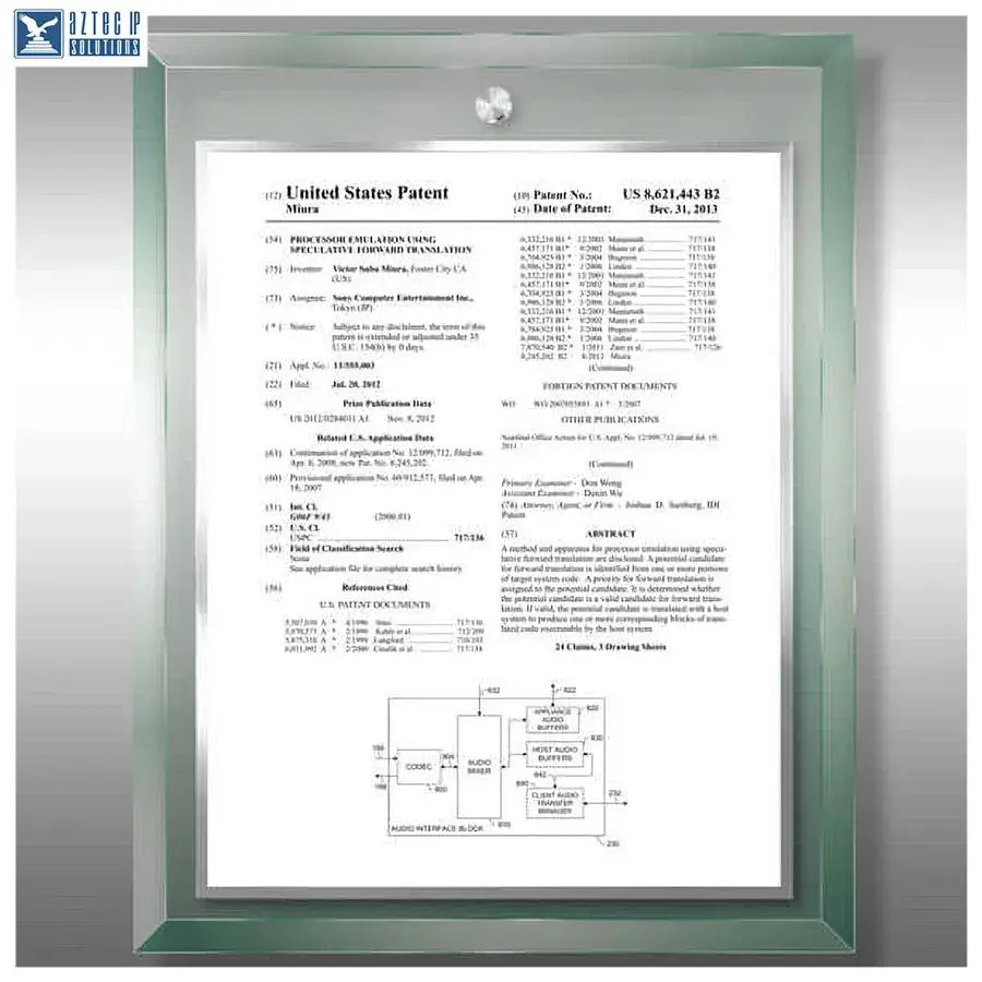 Layout 1 | Patent Front Page - Glass patent display