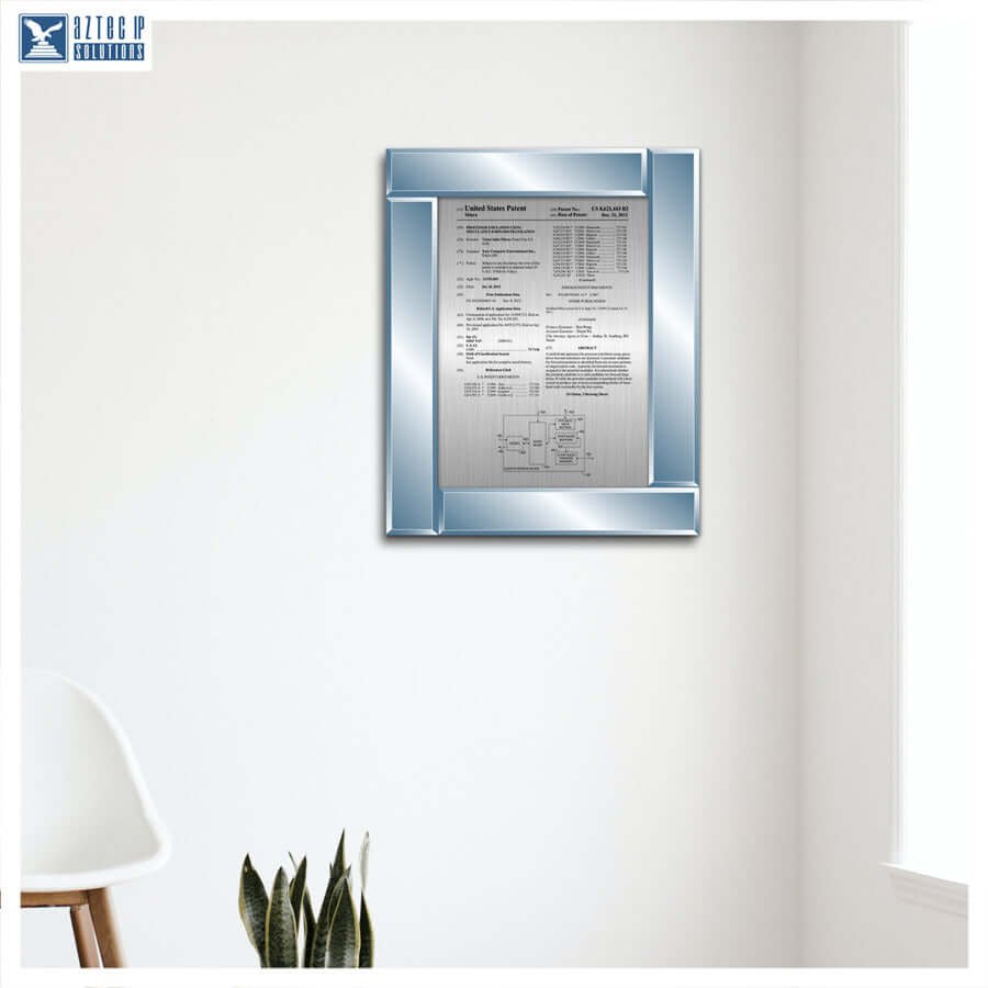 MGR-EZ13Blu patent on wall