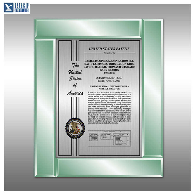 Patent Certificate MGR-EZ13JD