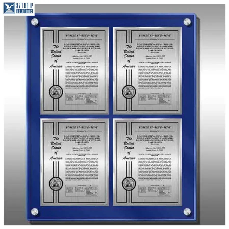 Layout 2 | Patent Certificate - Patent plaque