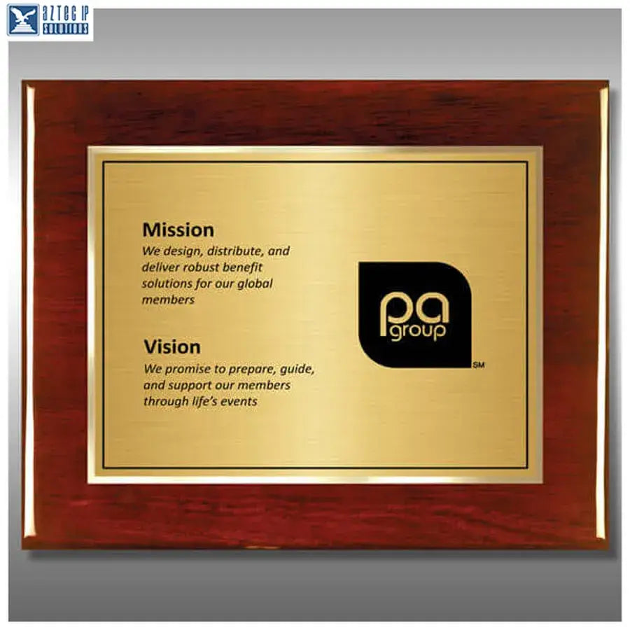 Corporate vision display