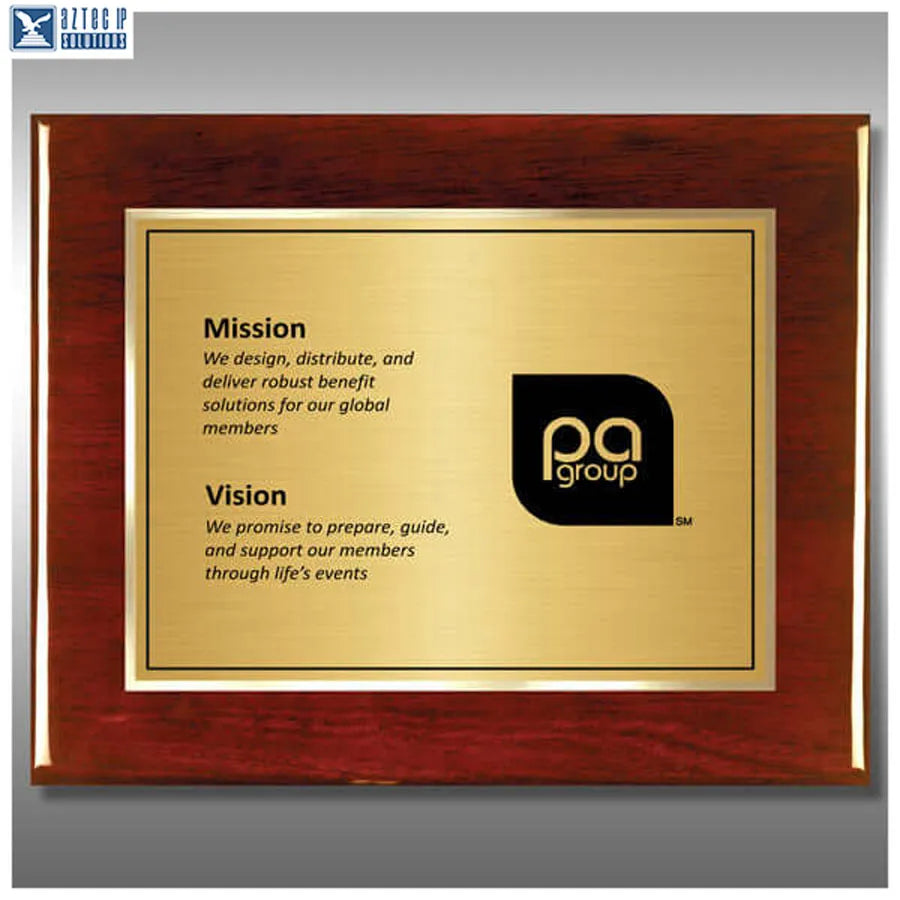 Corporate vision display