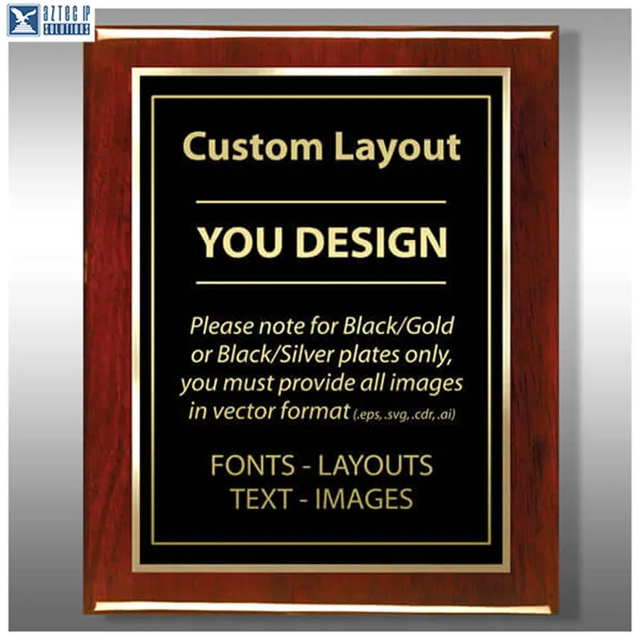 Wood Trademark Plaques