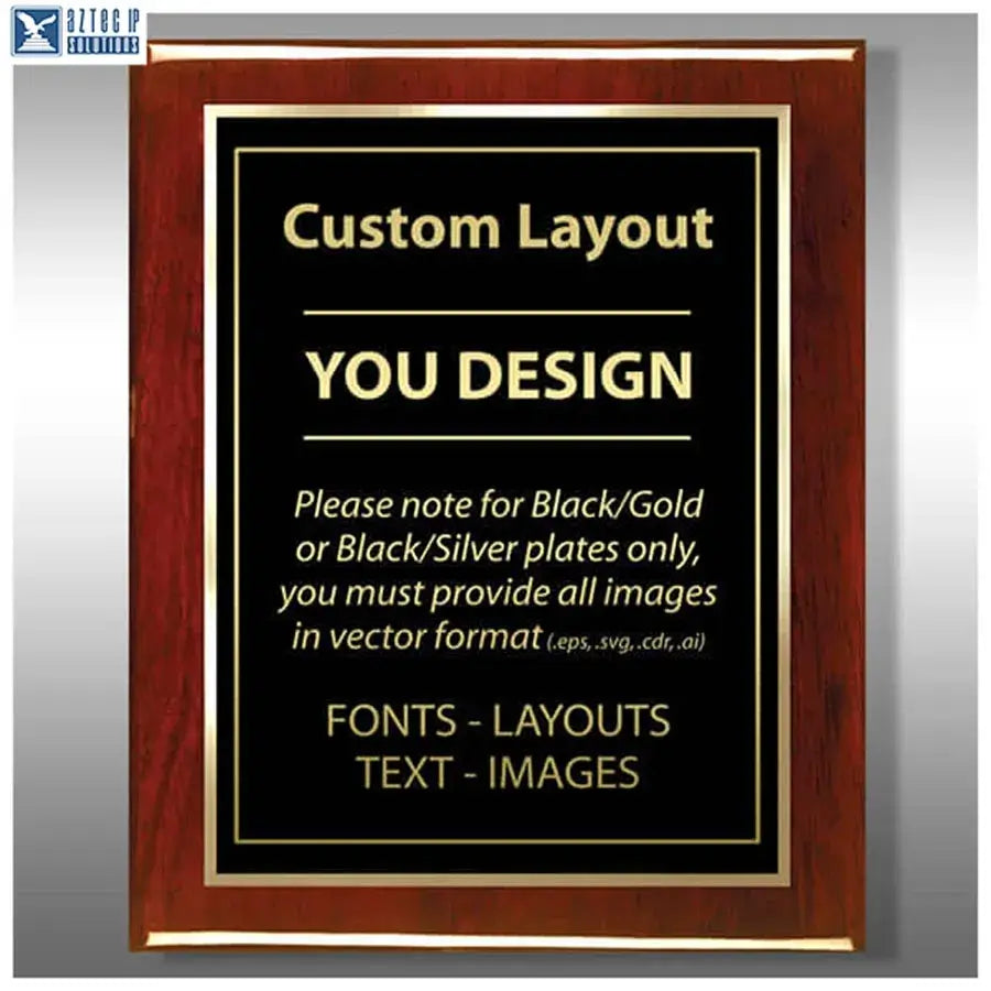 Wood Trademark Plaques