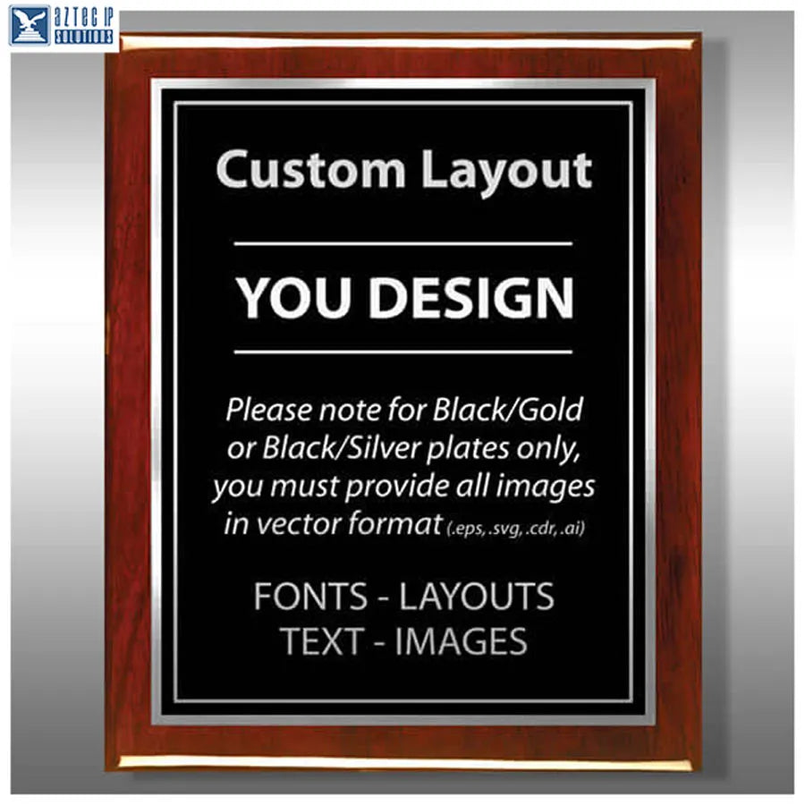 Wood Trademark Plaques