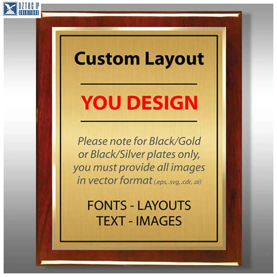 Wood Trademark Plaques