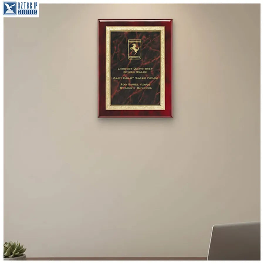 personalized corporate plaques