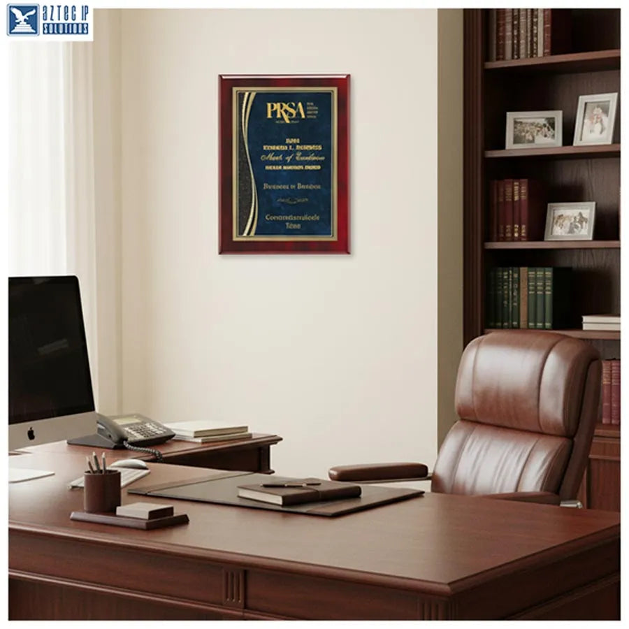 compact recognition plaque